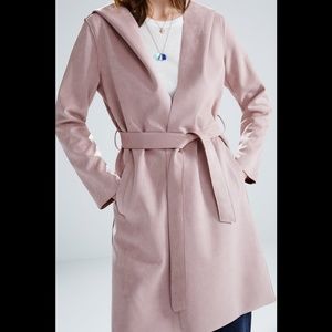 Zara Faux Suede Coat